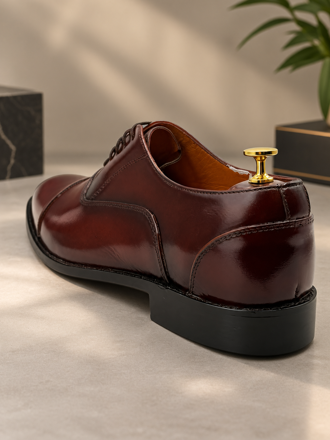 Regal Burgundy Oxford
