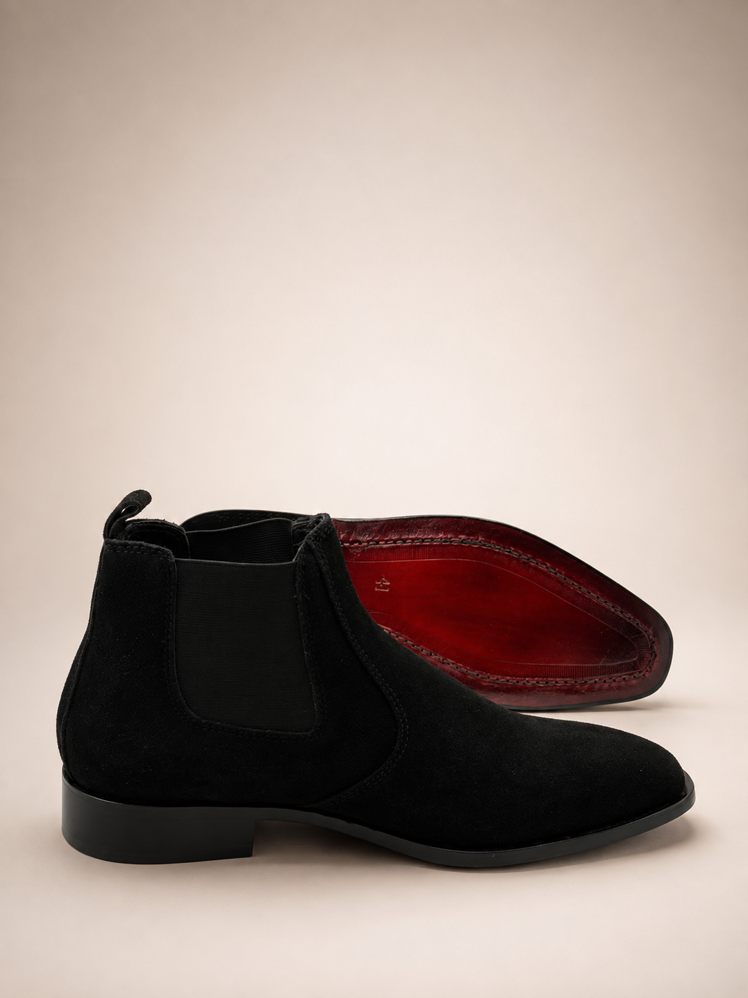 Midnight Chelsea Suede Boot