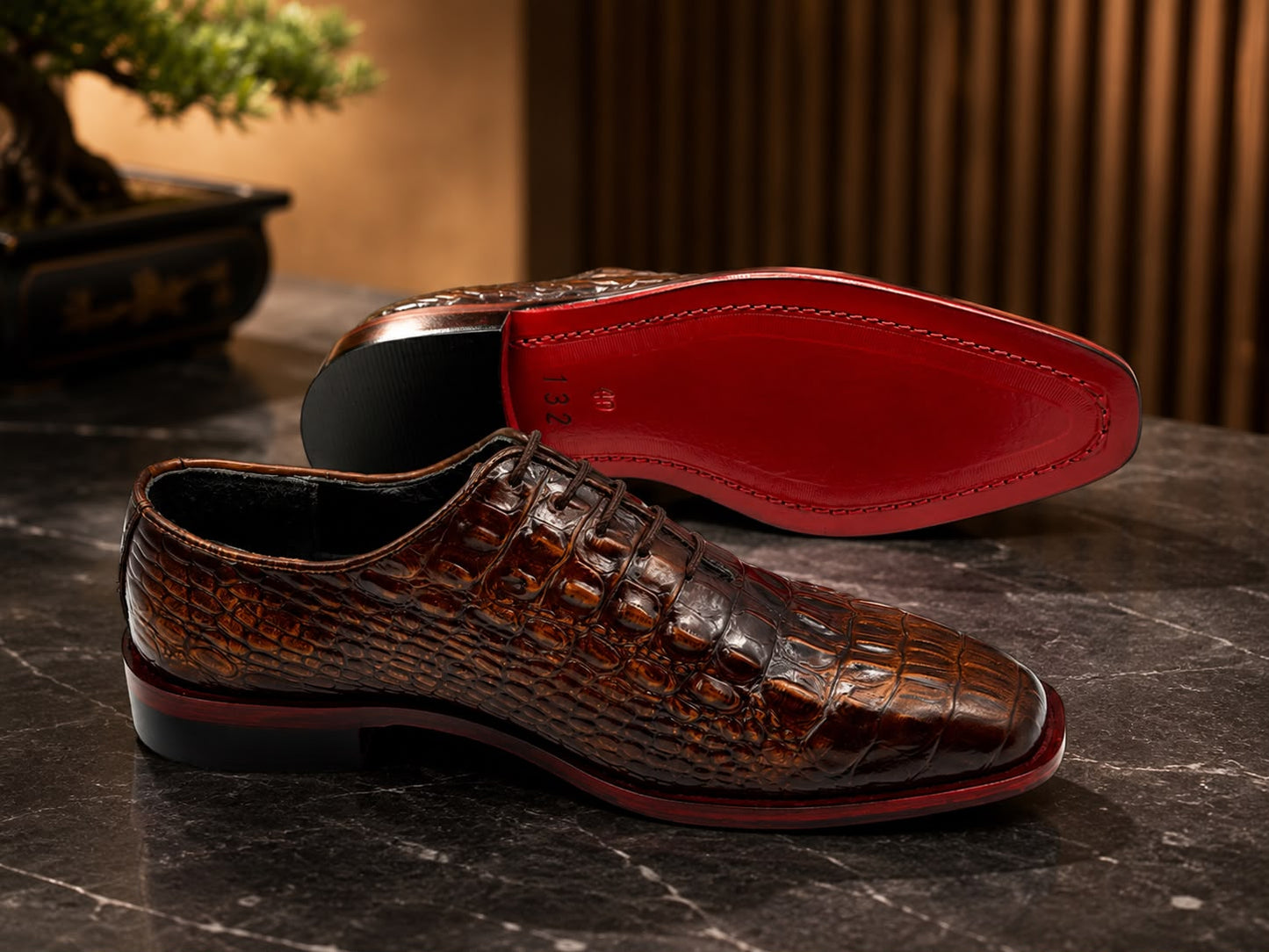 Imperial Croc Oxford