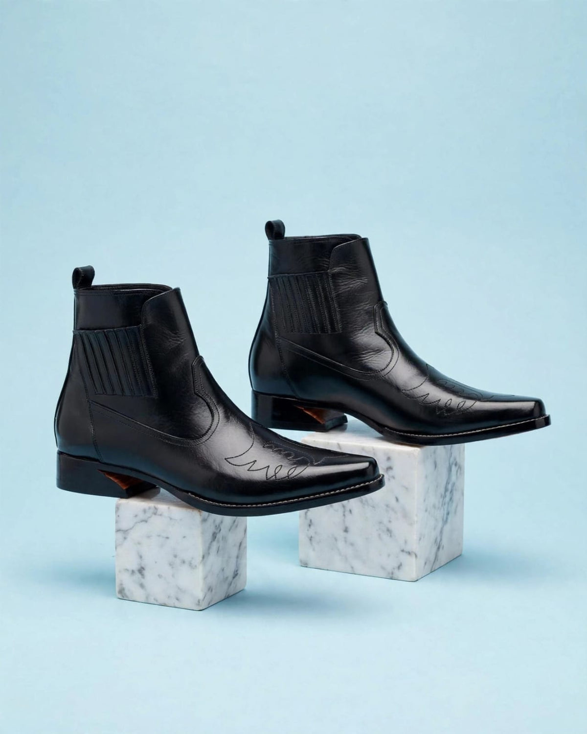 EI paso cowboy leather boots