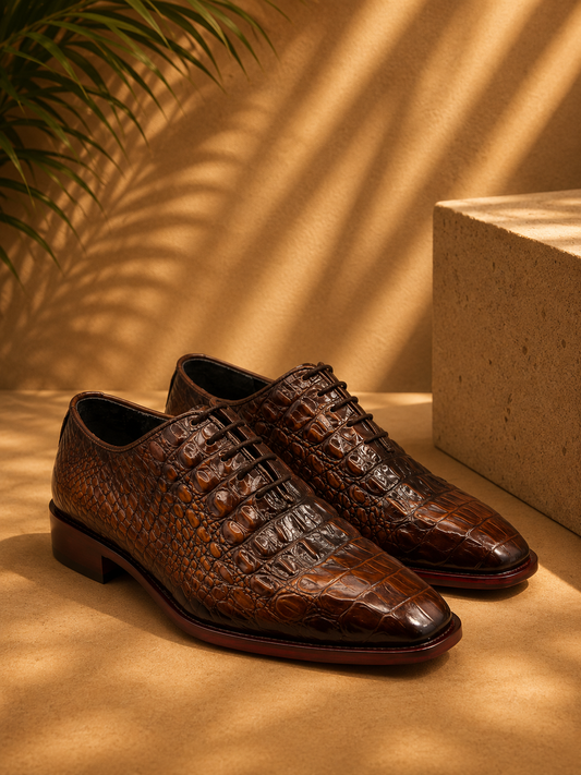 Imperial Croc Oxford
