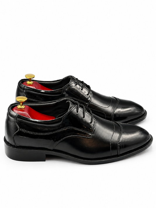 black toe cap formal