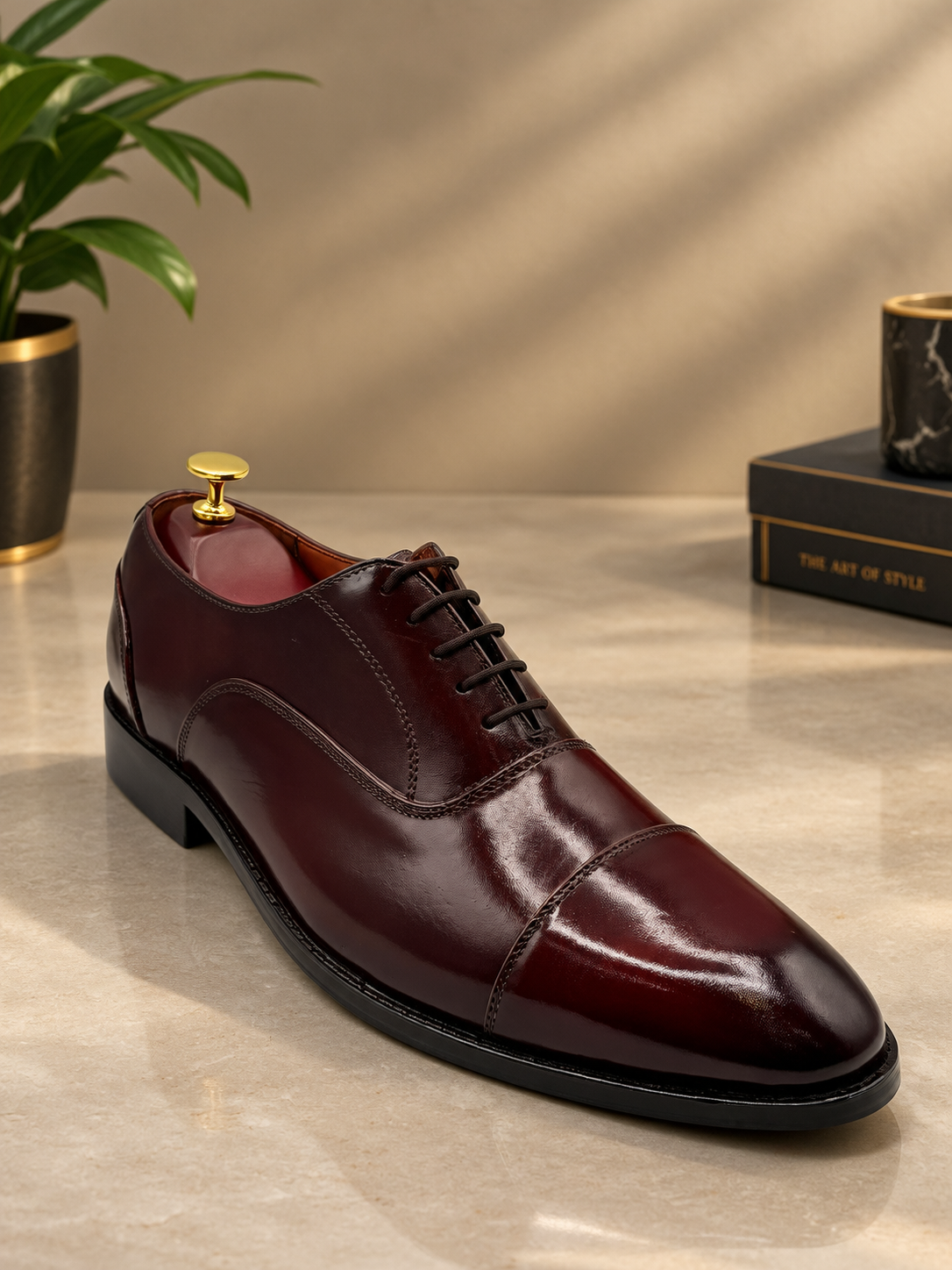 Regal Burgundy Oxford