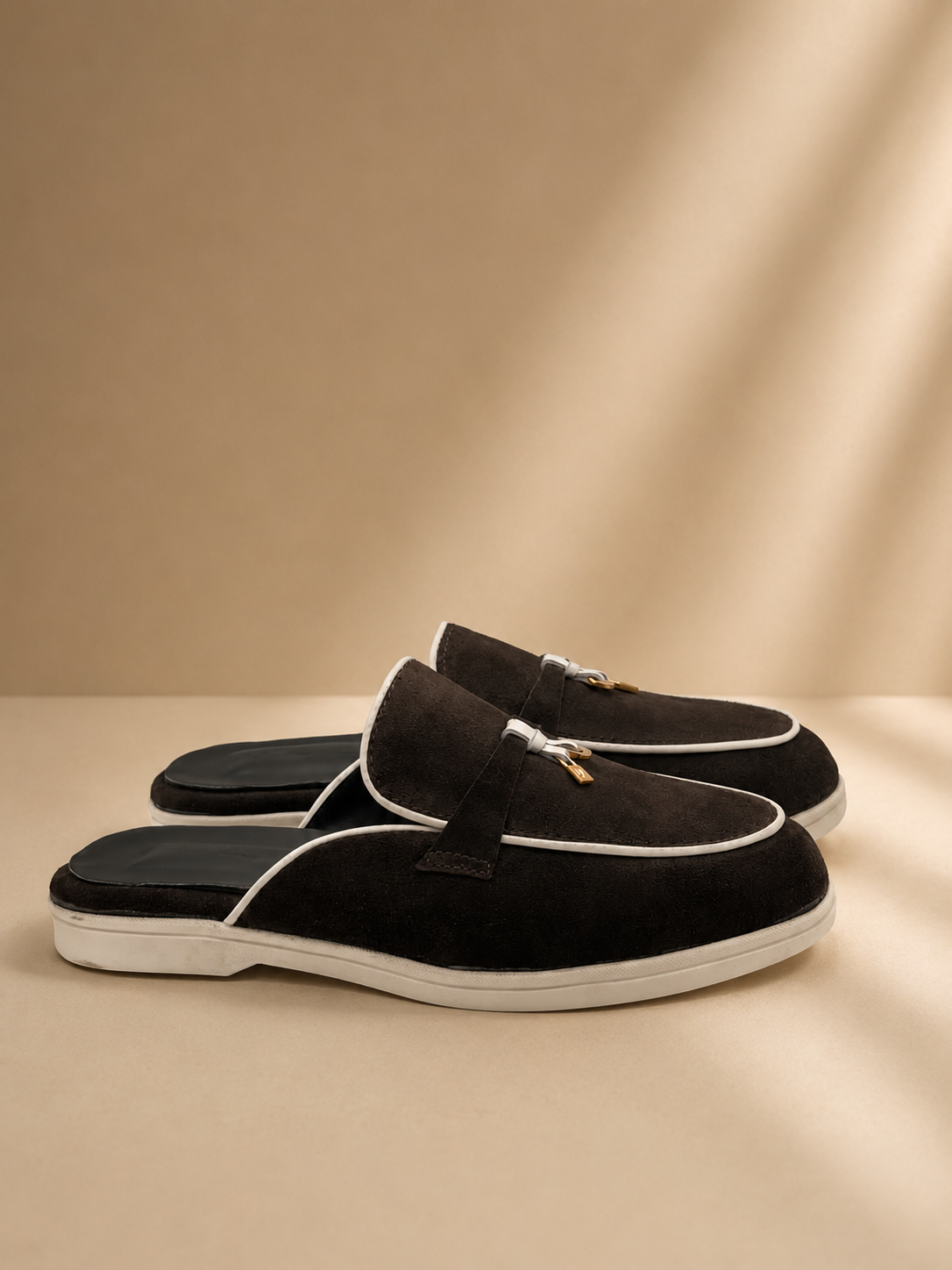Espresso Suede Luxe Mules ☕🤎