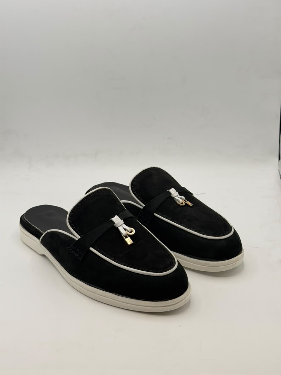 Midnight Luxe Mules