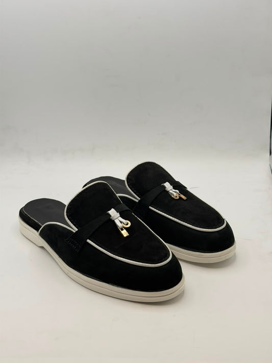 Midnight Luxe Mules