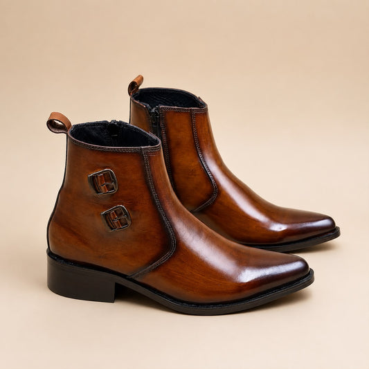 Monarch Double Buckle Boots