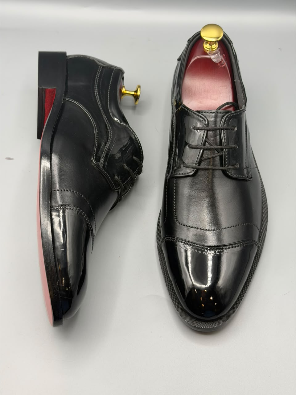 black toe cap formal
