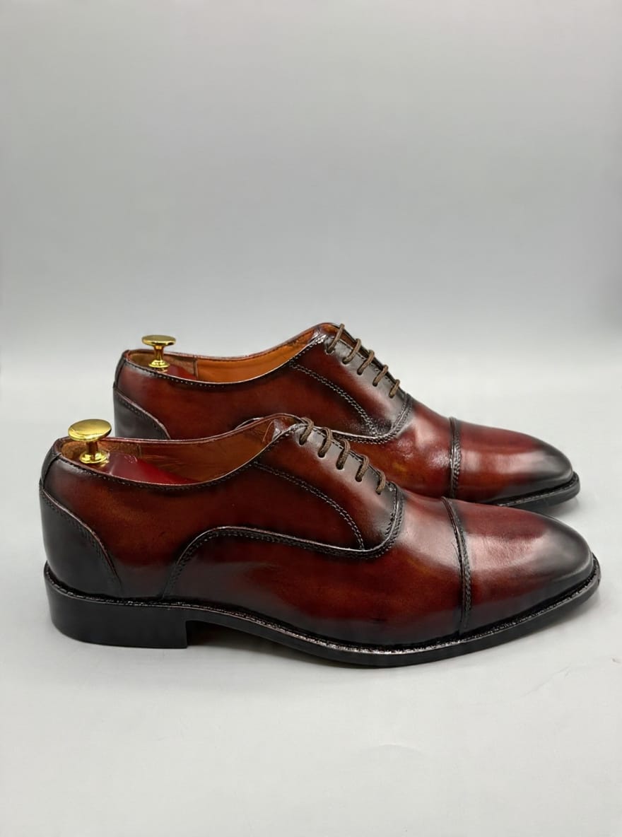 toe cap oxford