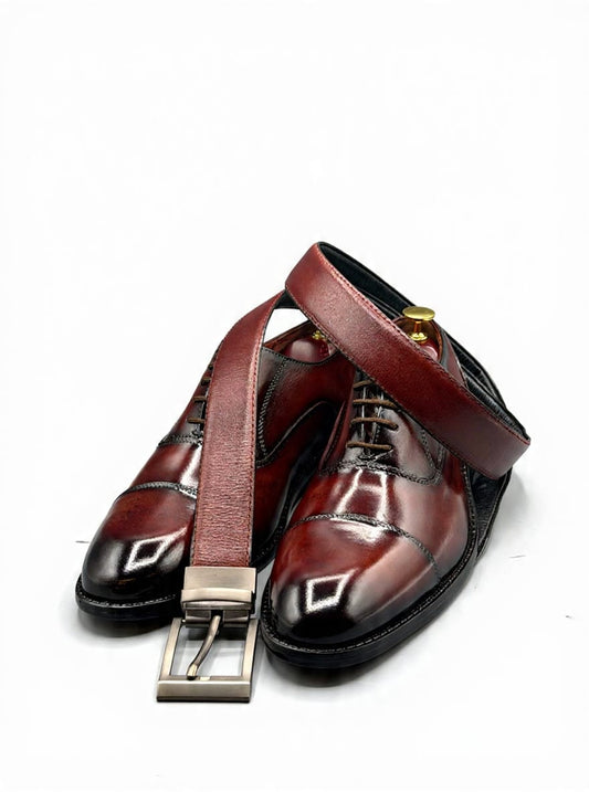 toe cap oxford