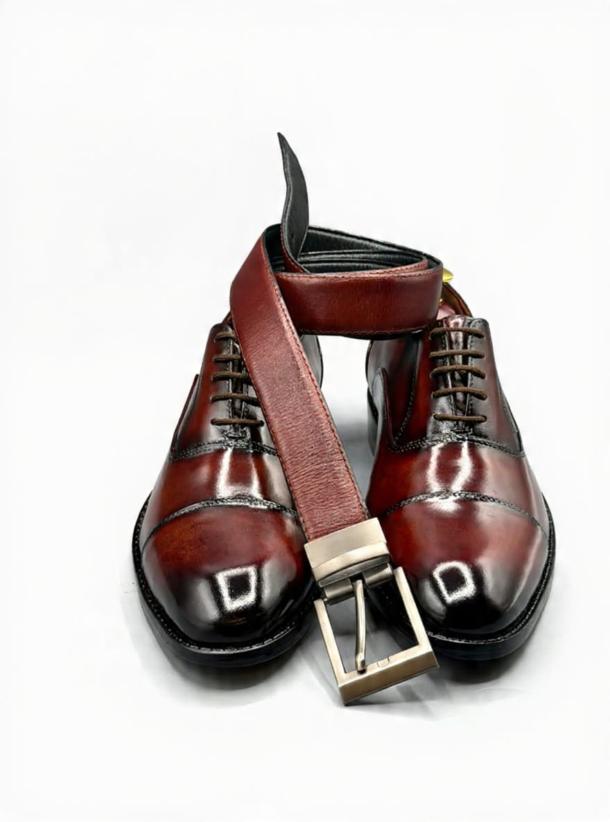 toe cap oxford