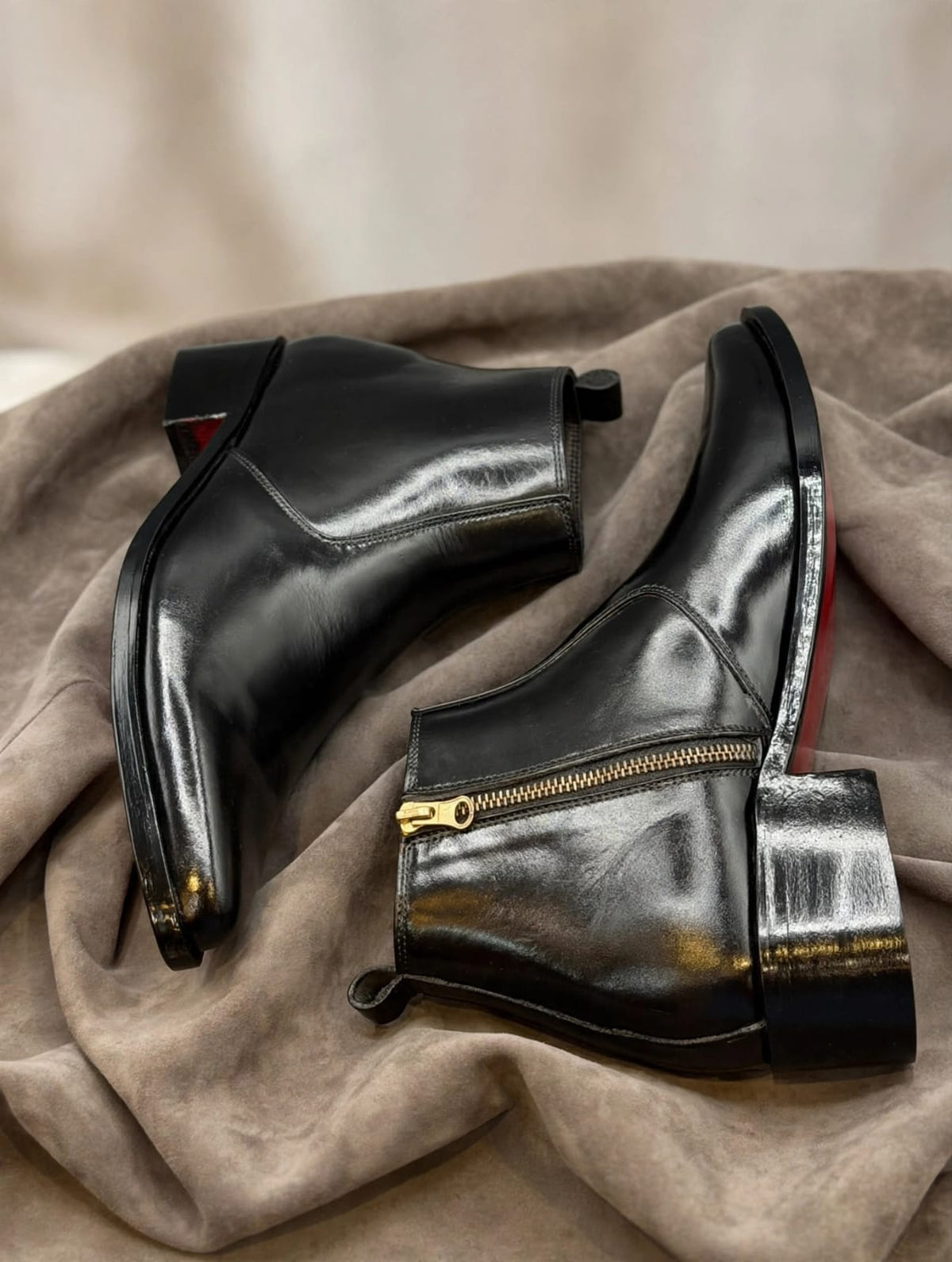 Regal Noir Zip chelsea  Boots