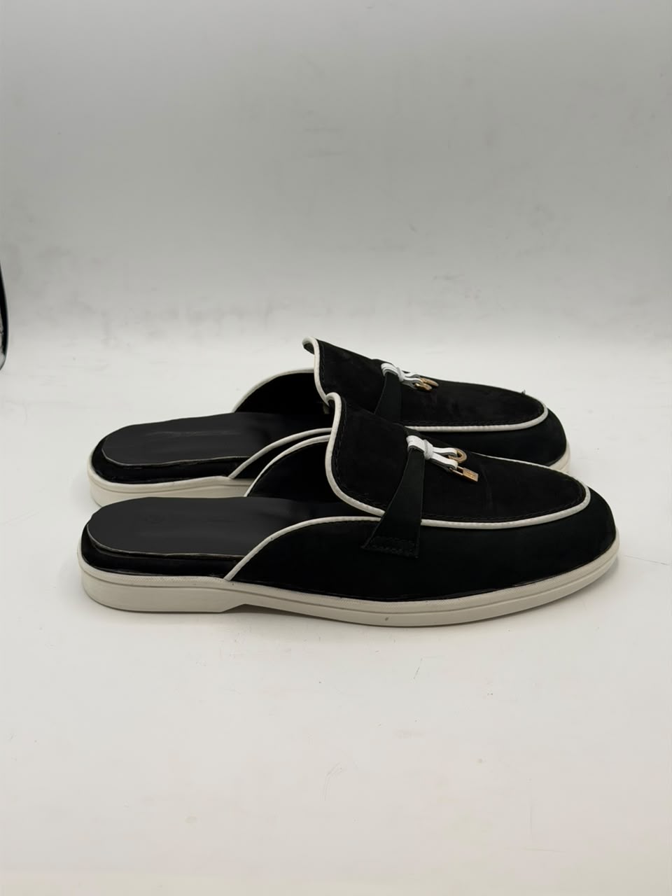 Midnight Luxe Mules