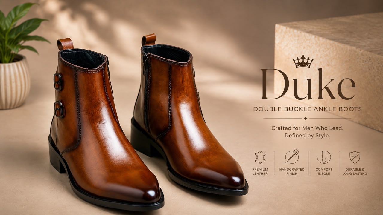 Monarch Double Buckle Boots